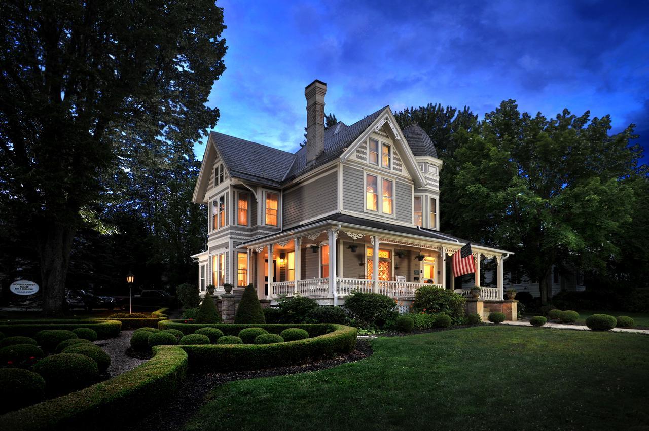The Historic Morris Harvey House Acomodação com café da manhã Fayetteville Exterior foto